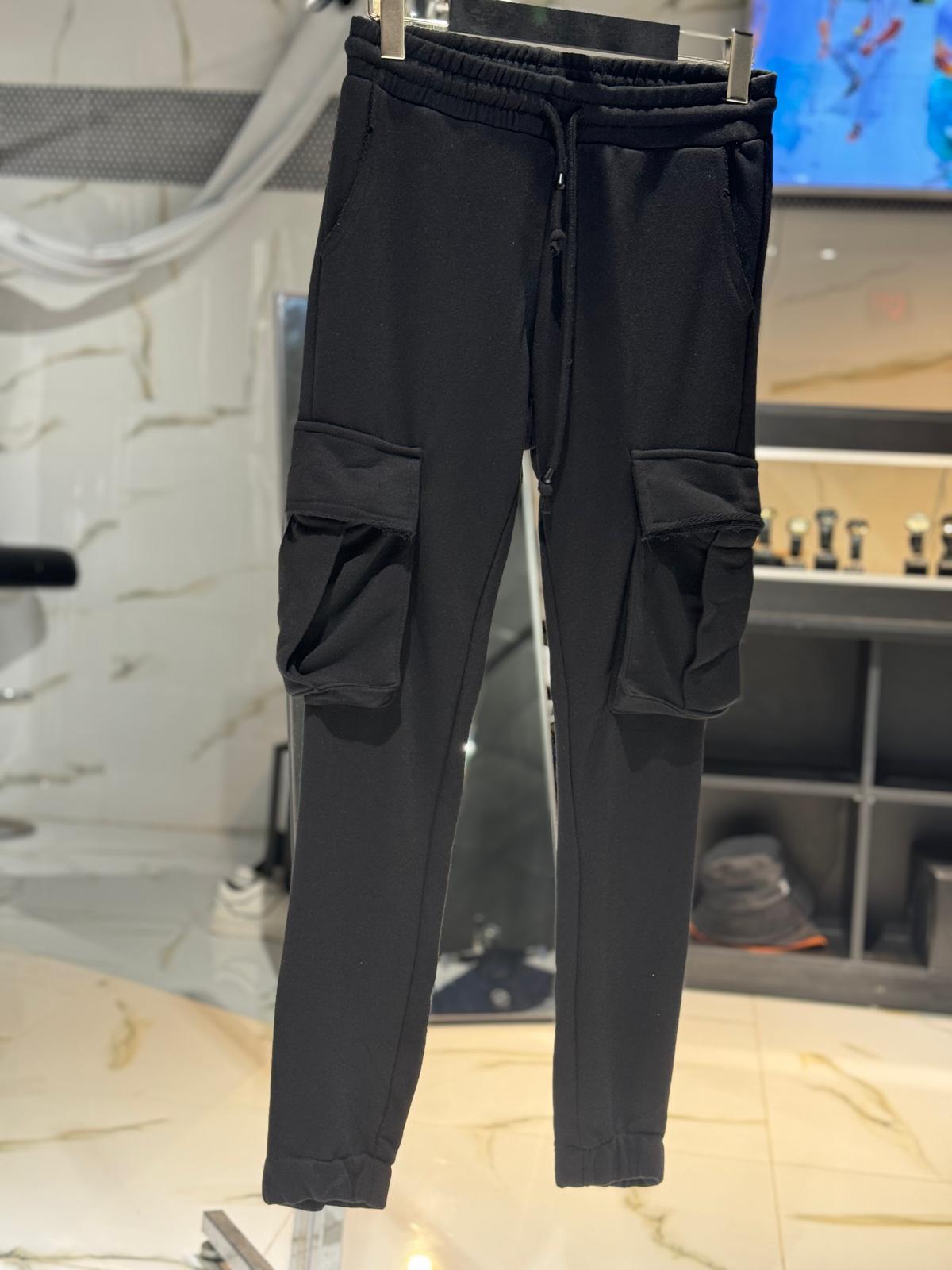 French Terry Cargo Joggers
