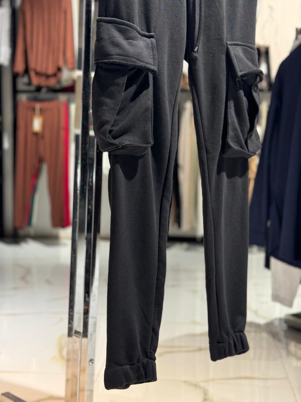 French Terry Cargo Joggers