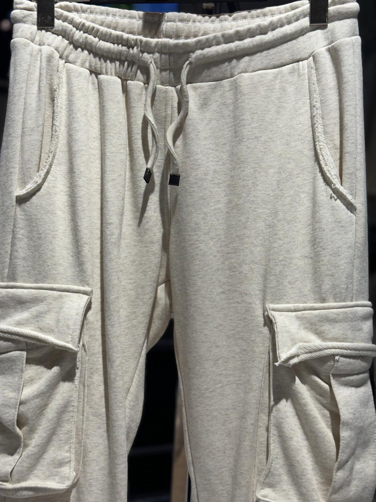 French Terry Cargo Joggers