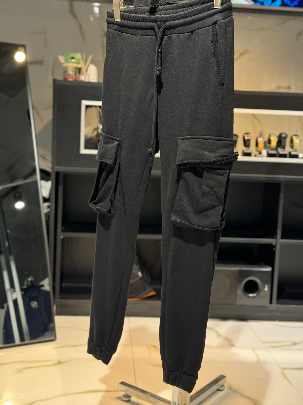 French Terry Cargo Joggers