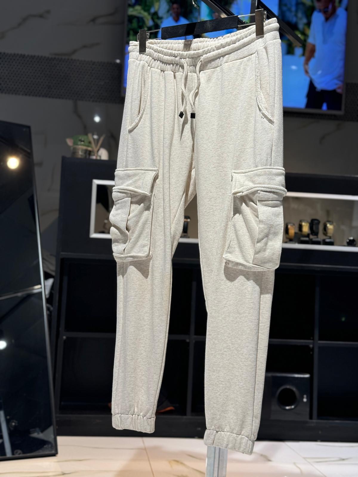 French Terry Cargo Joggers