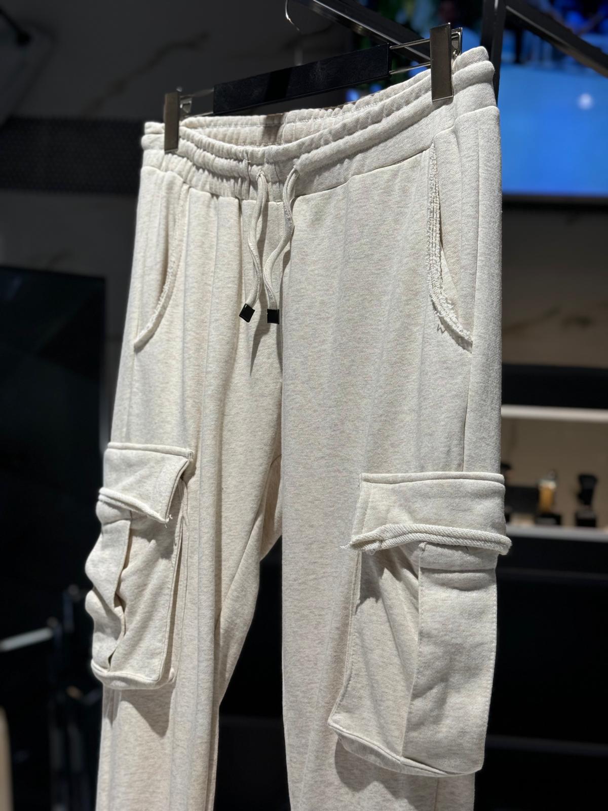 French Terry Cargo Joggers