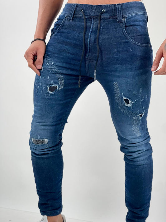 Ripped Jogger Jeans – S-191