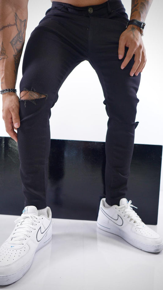 Black Skinny Fit Jeans – Model ES-1