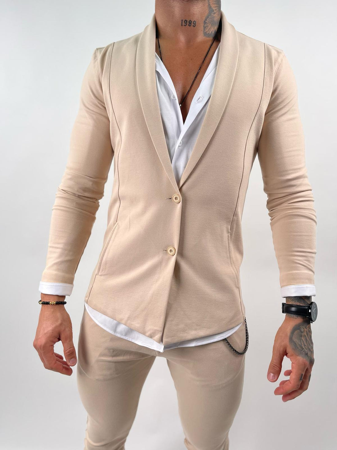 Stretch Jersey Blazers: Plain, Houndstooth & Check - The SWAG69 Guide