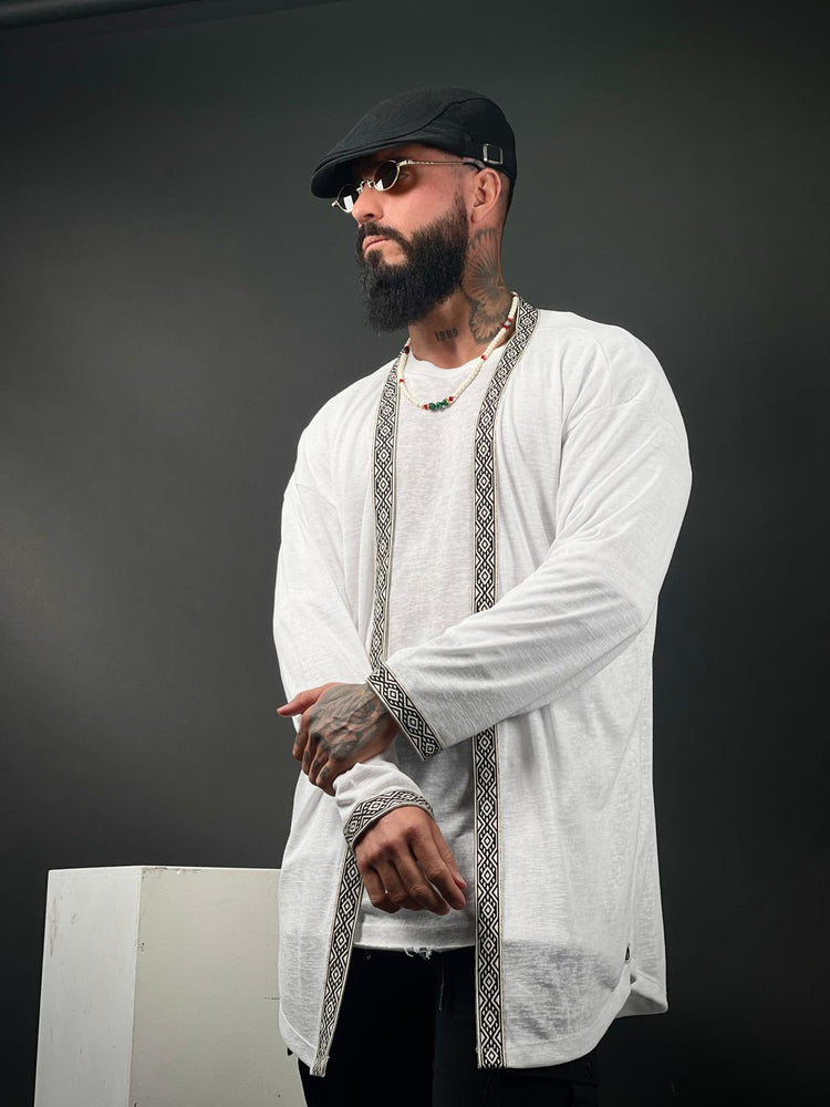SWAG69 Men's Festival Fashion - linen kimono and breathable festival pieces