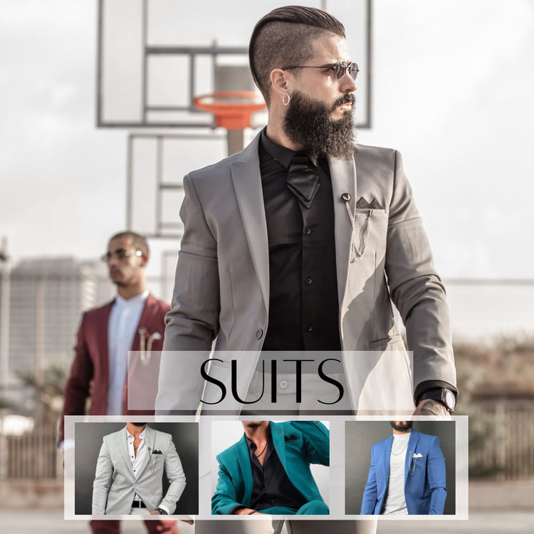 Elegant Suits & Formal Accessories