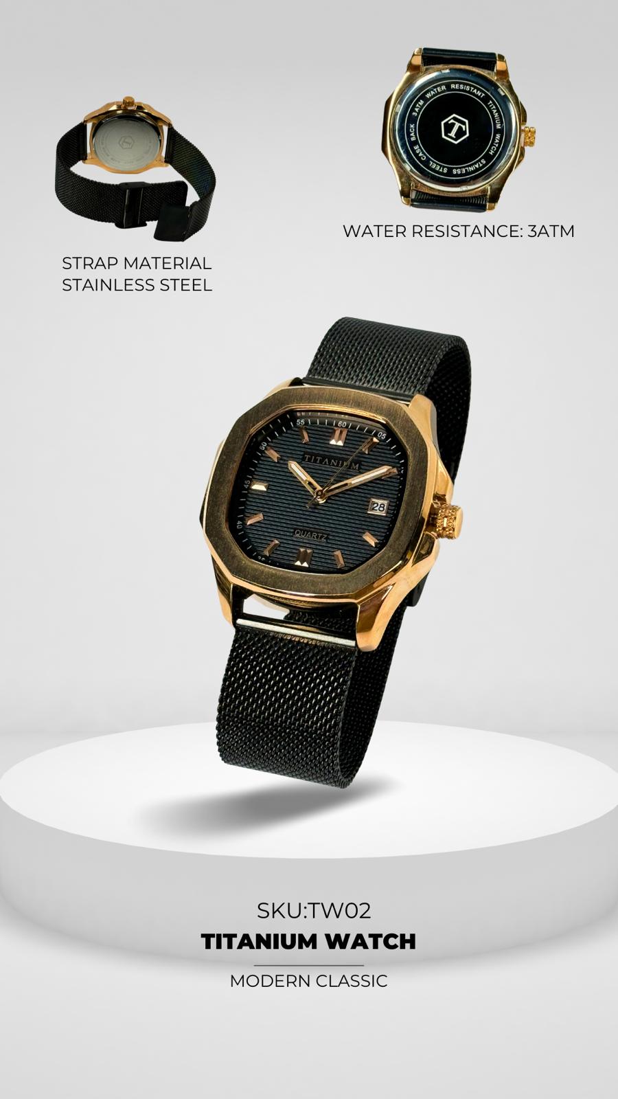 Titanium watches