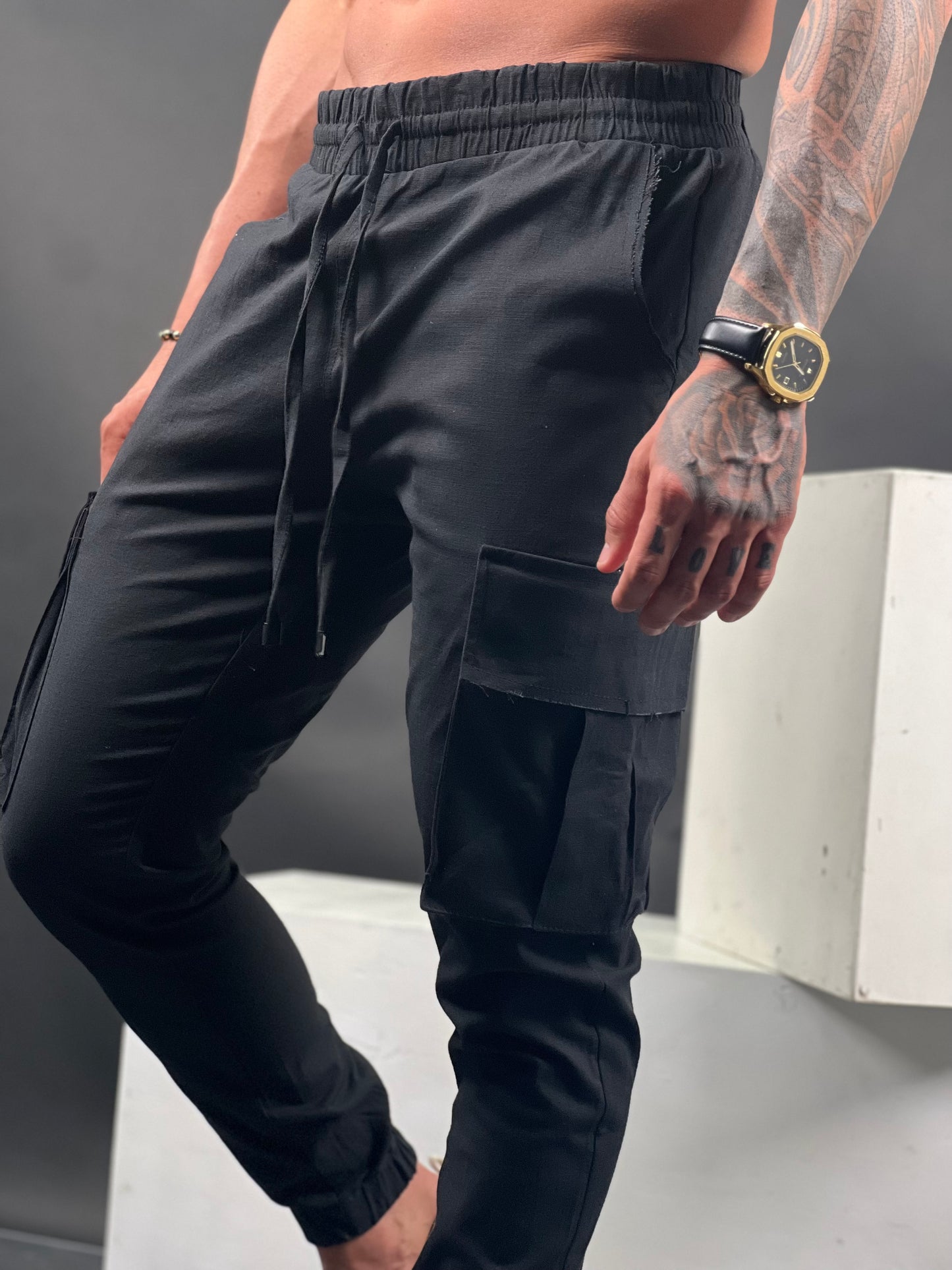 Pocket Comfort Linen Pants