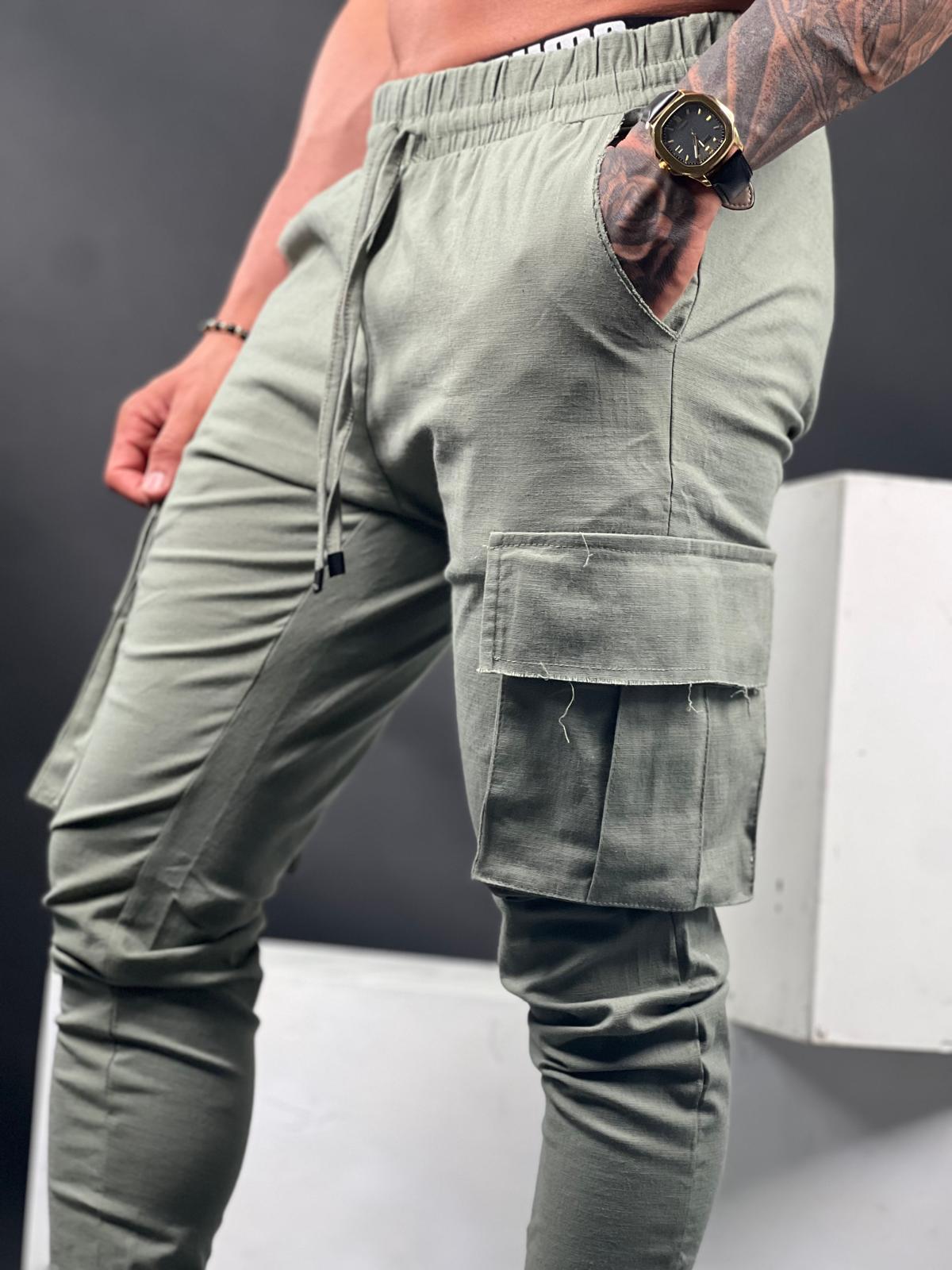 Pocket Comfort Linen Pants