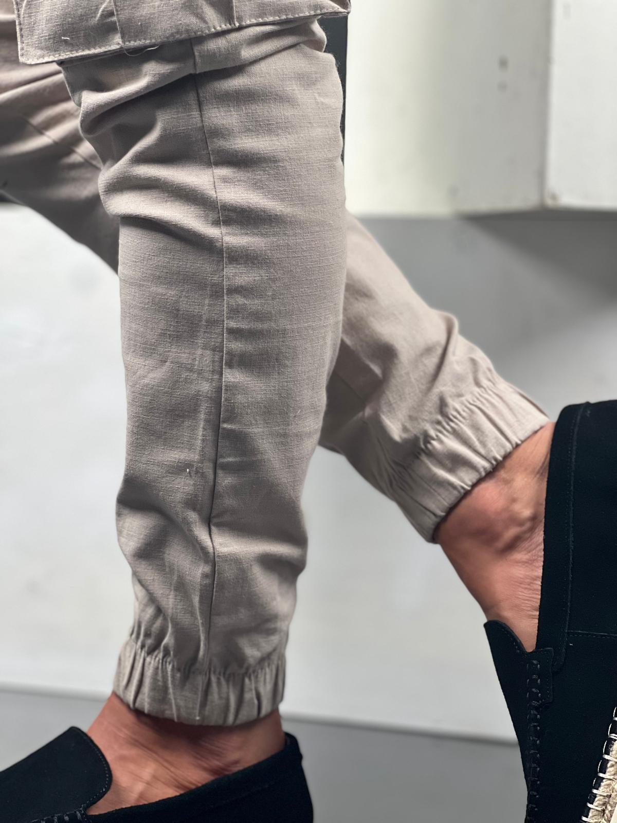 Pocket Comfort Linen Pants