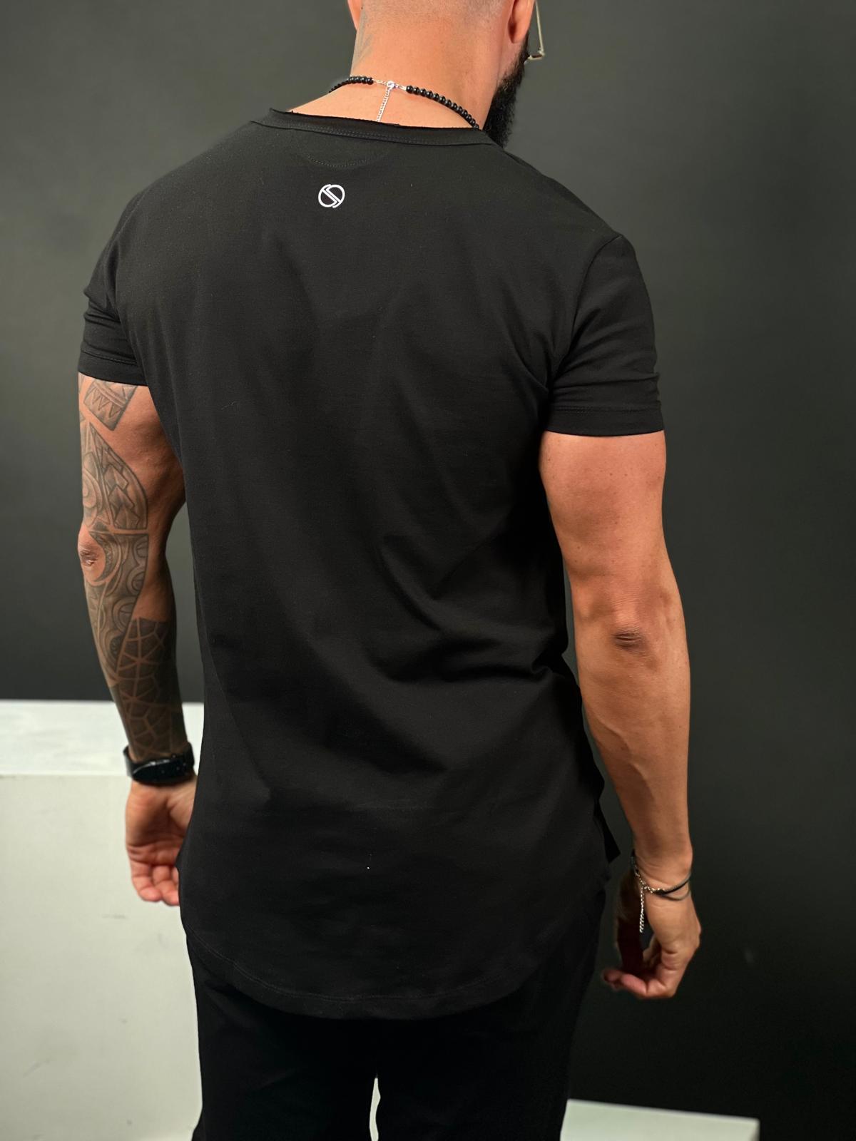 Smooth Cotton Crew Neck Shirt