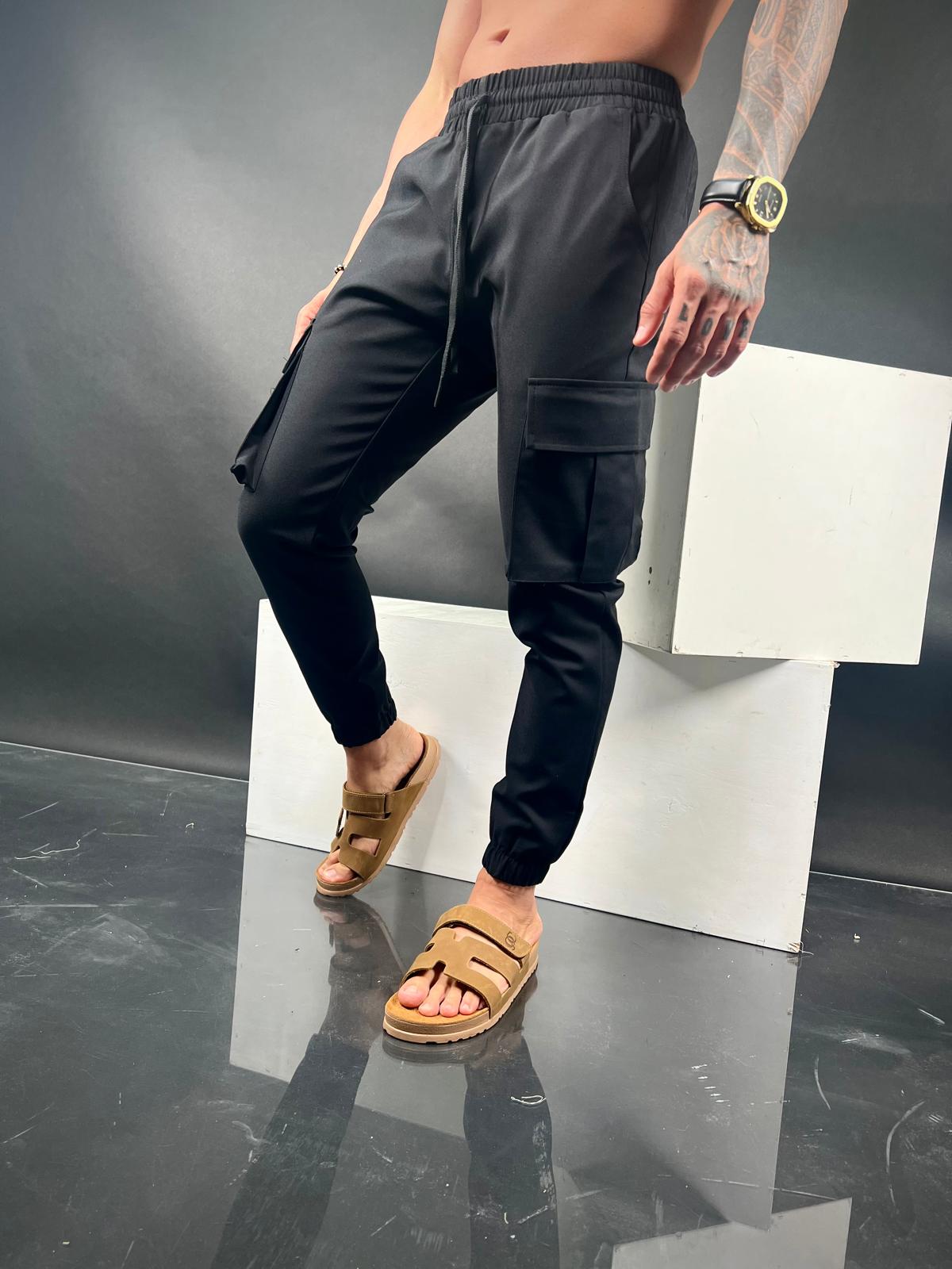 VSP-B69 Joggers with Side Pockets
