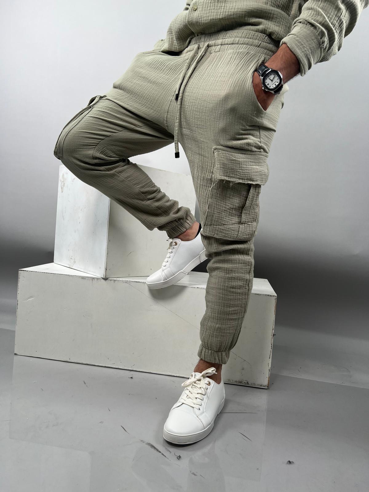 SWAG69 Soliton linen cargo pants - photo 15