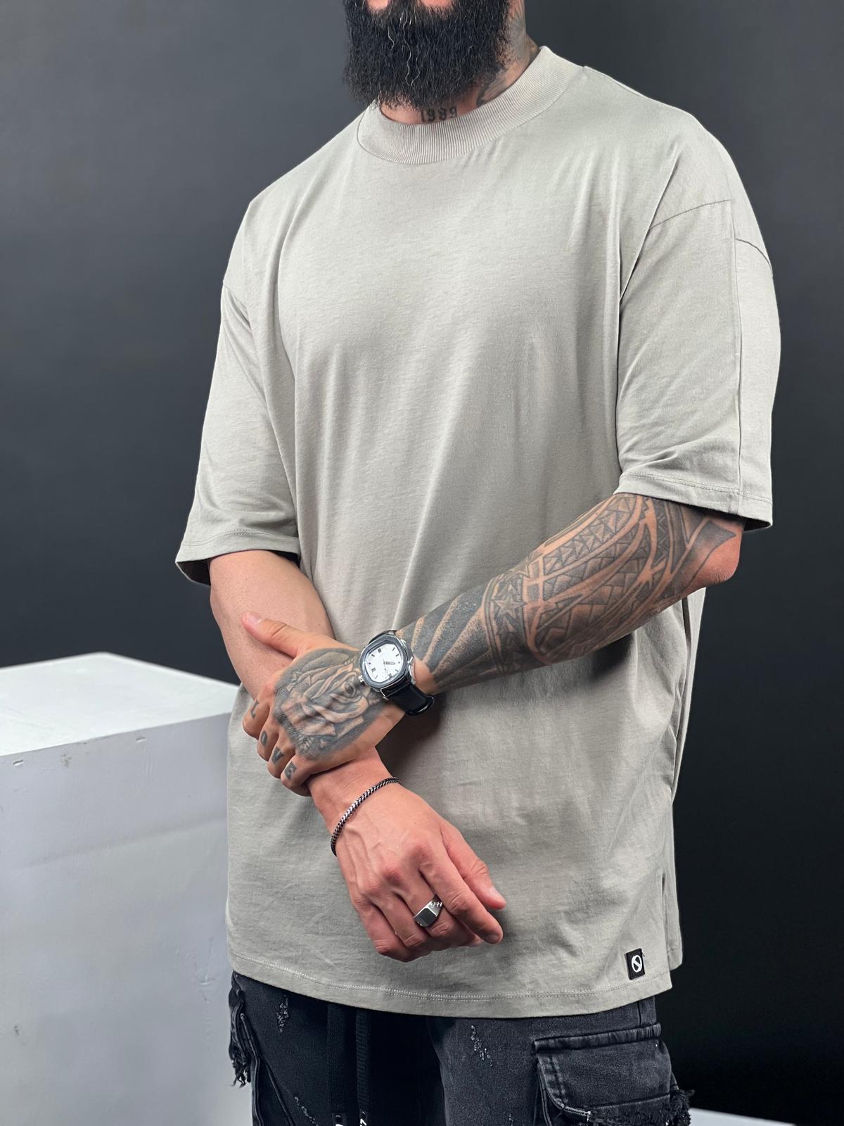 SWAG69 Oversized Turtleneck Cotton Shirt, photo 20