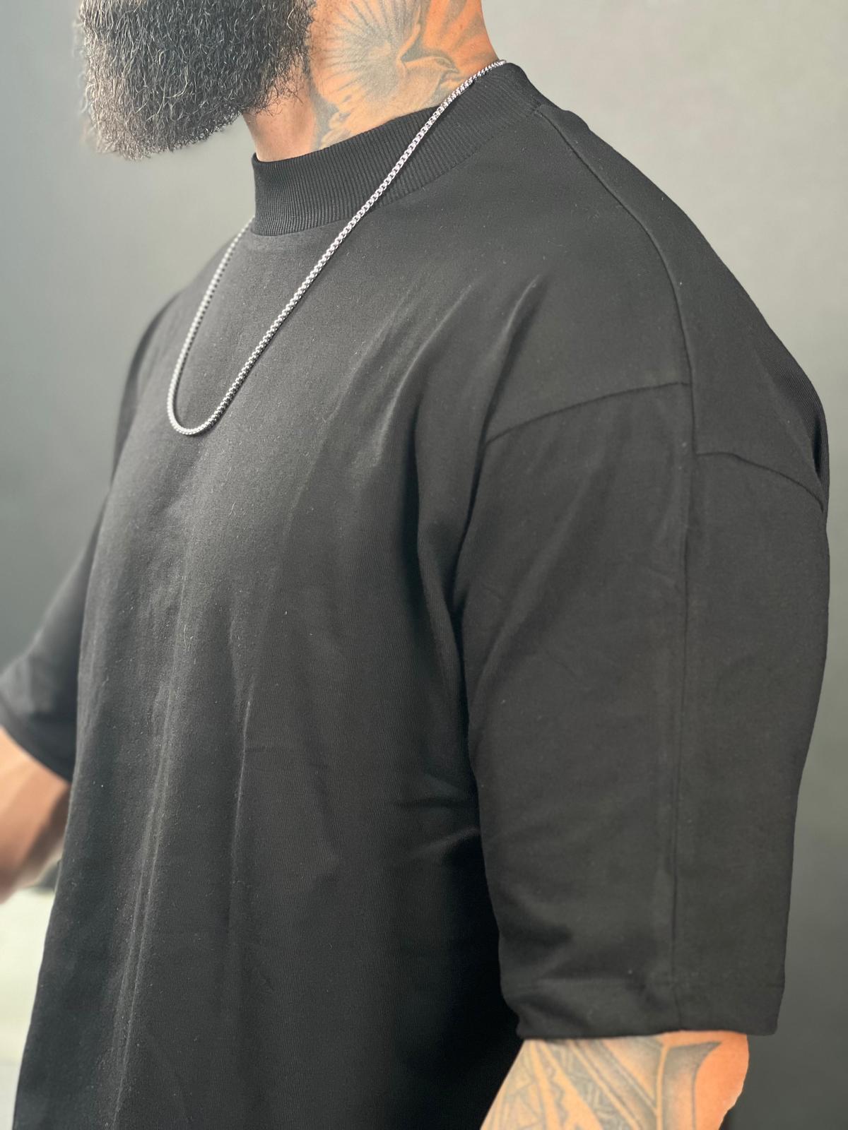 SWAG69 Oversized Turtleneck Cotton Shirt, photo 7