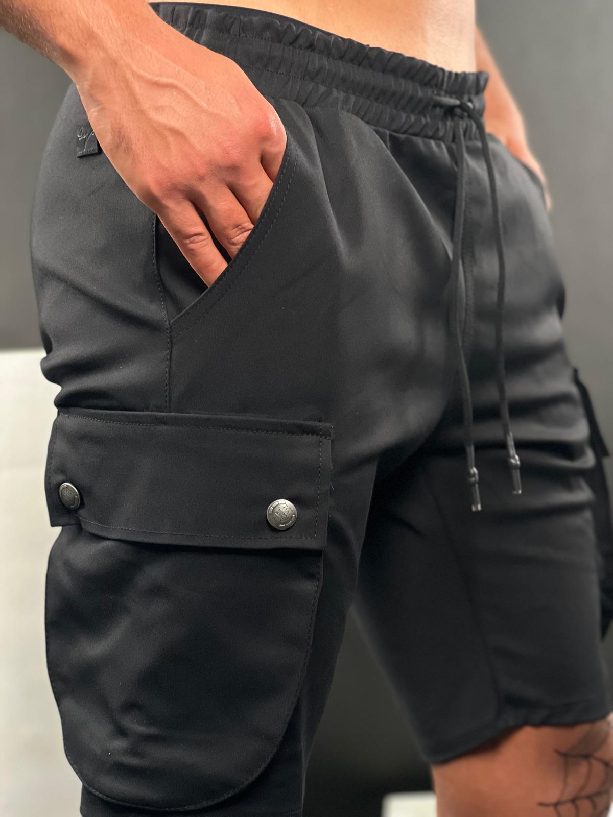 Short pants for men made from elegant fabric-MODEL-692