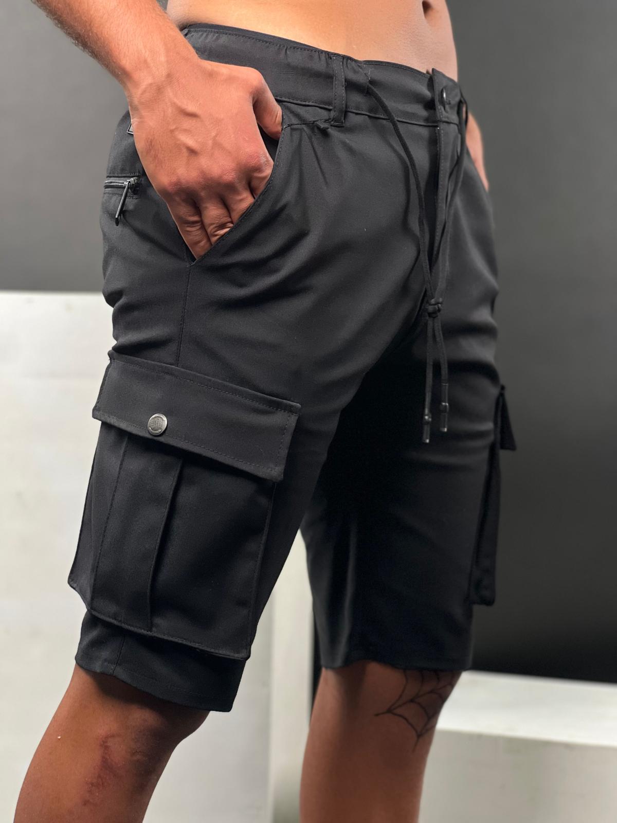 Short pants for men made from elegant fabric MODEL-673