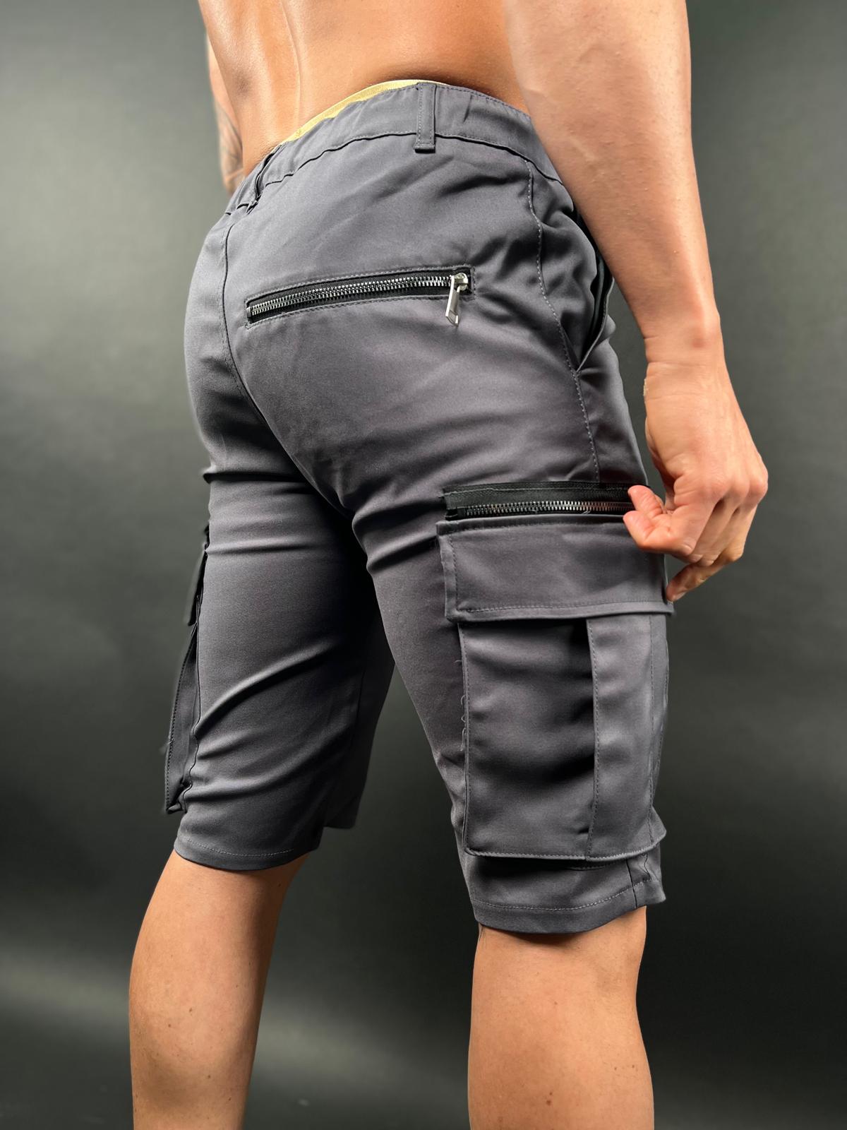 Short pants for men made from elegant fabric MODEL-673