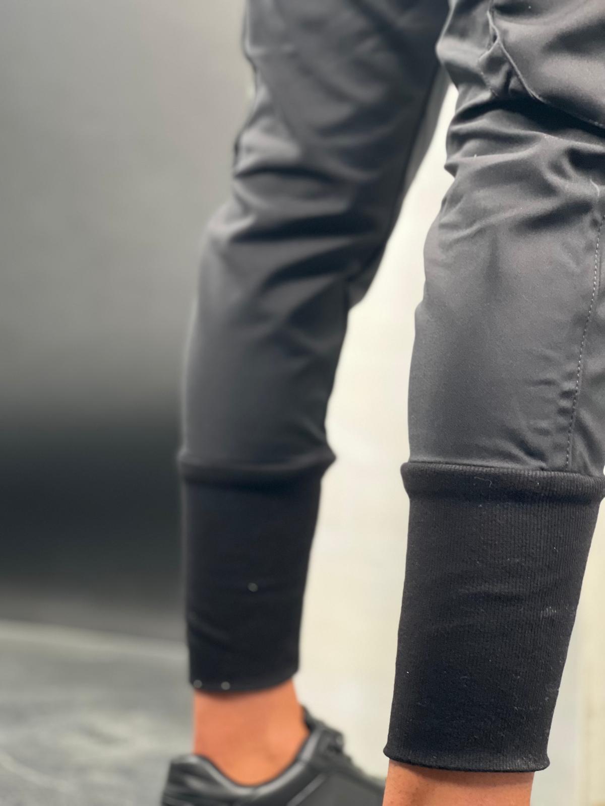 Elegant Stretch Pants with Side Pockets - CPST-69