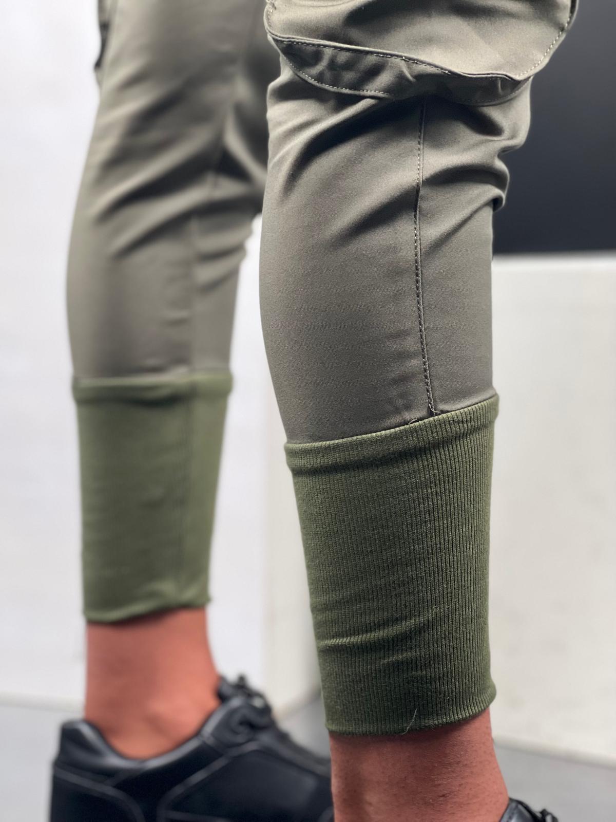 Elegant Stretch Pants with Side Pockets - CPST-69
