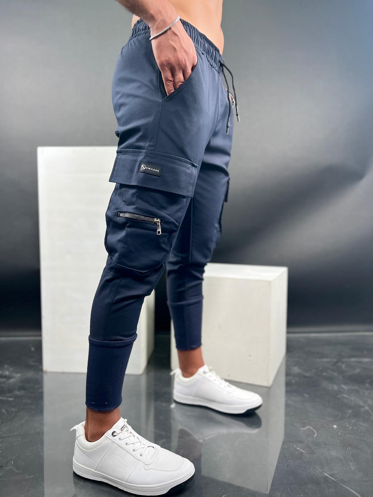 Elegant Stretch Pants with Side Pockets - CPST-69