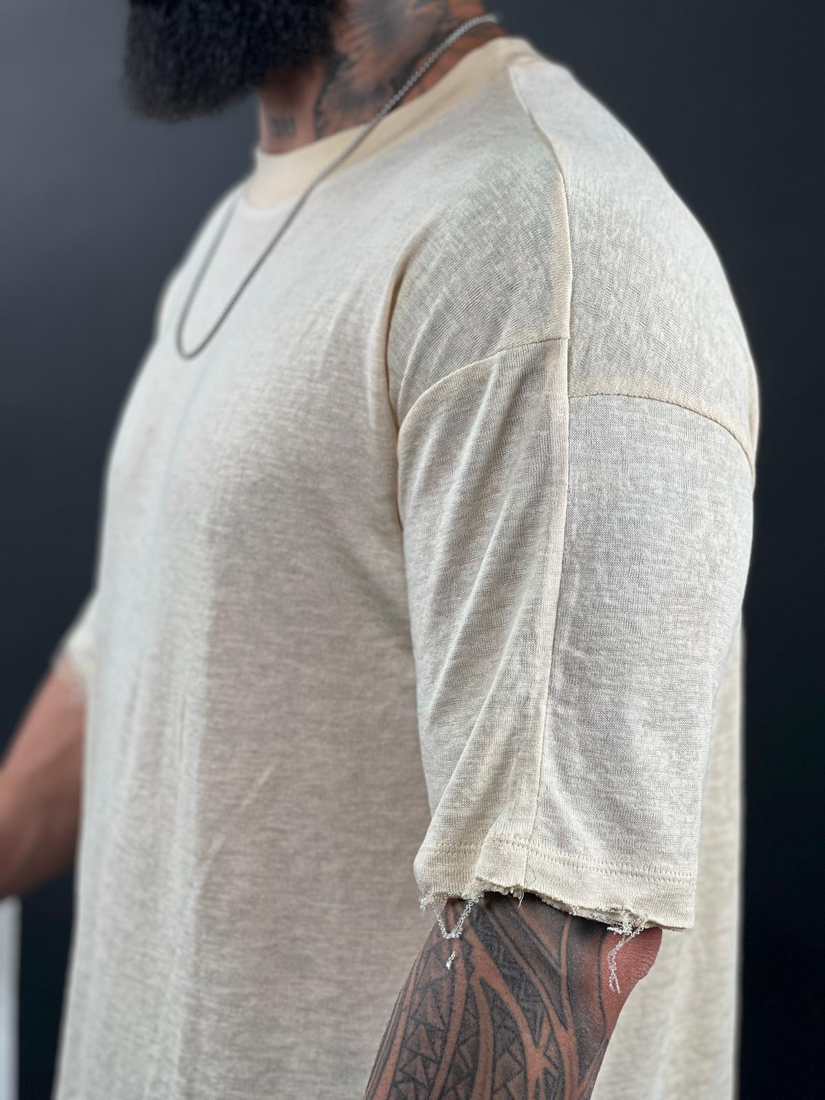 Oversized Turtleneck Shirt - Mielo Fabric