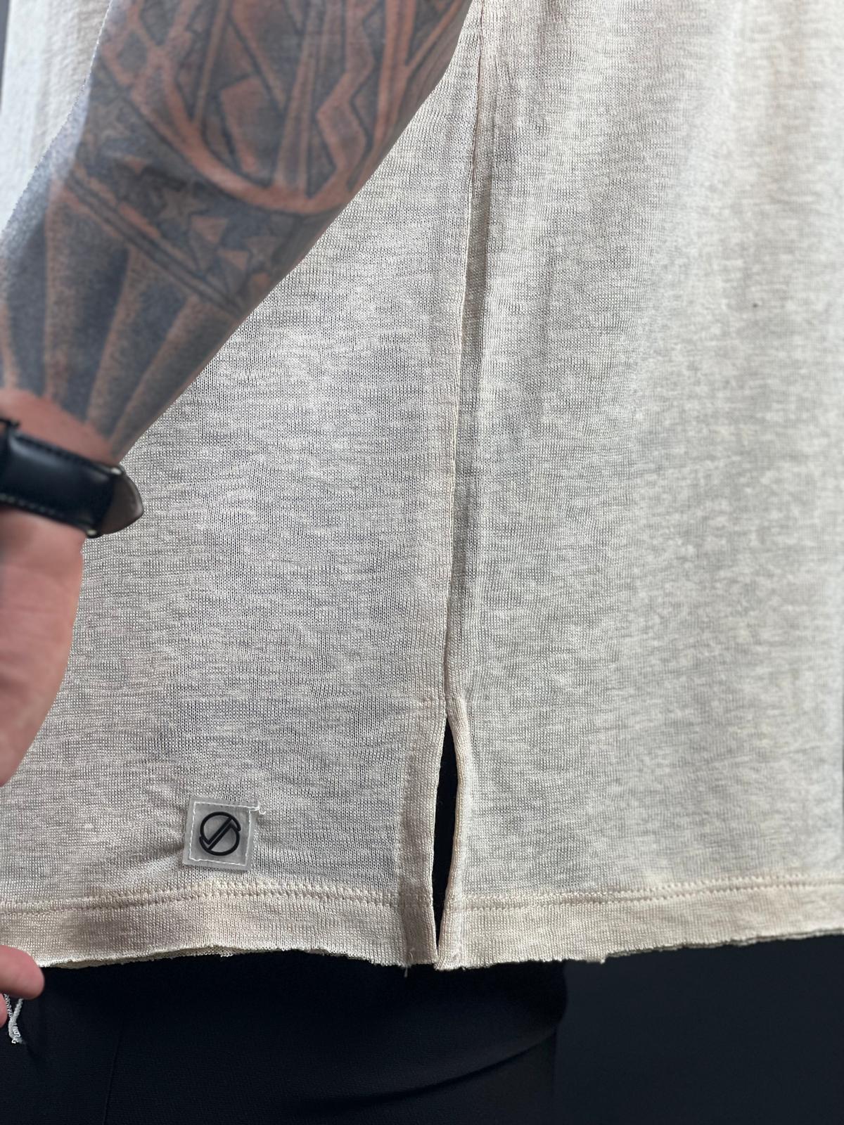 Oversized Turtleneck Shirt - Mielo Fabric