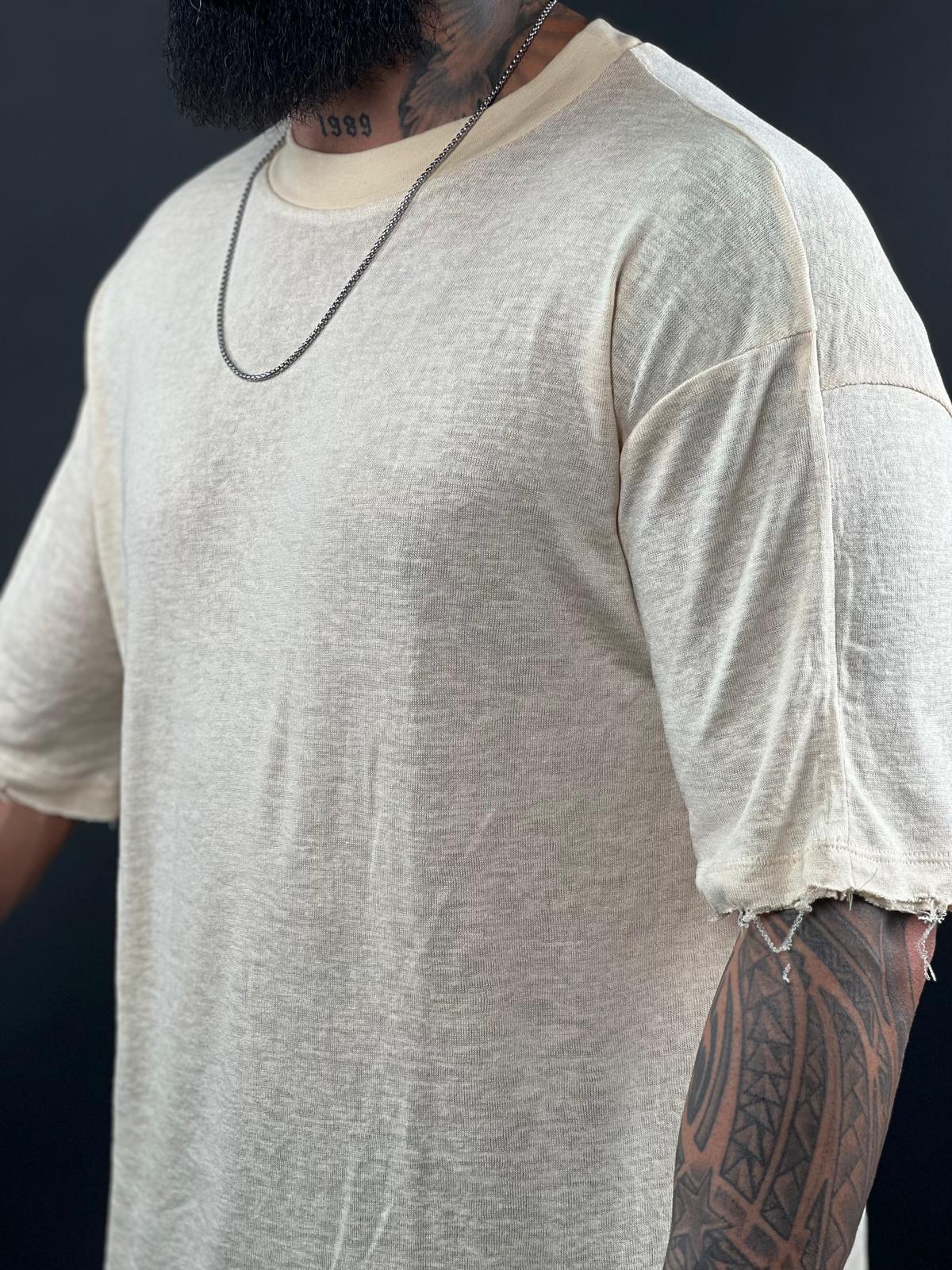 Oversized Turtleneck Shirt - Mielo Fabric