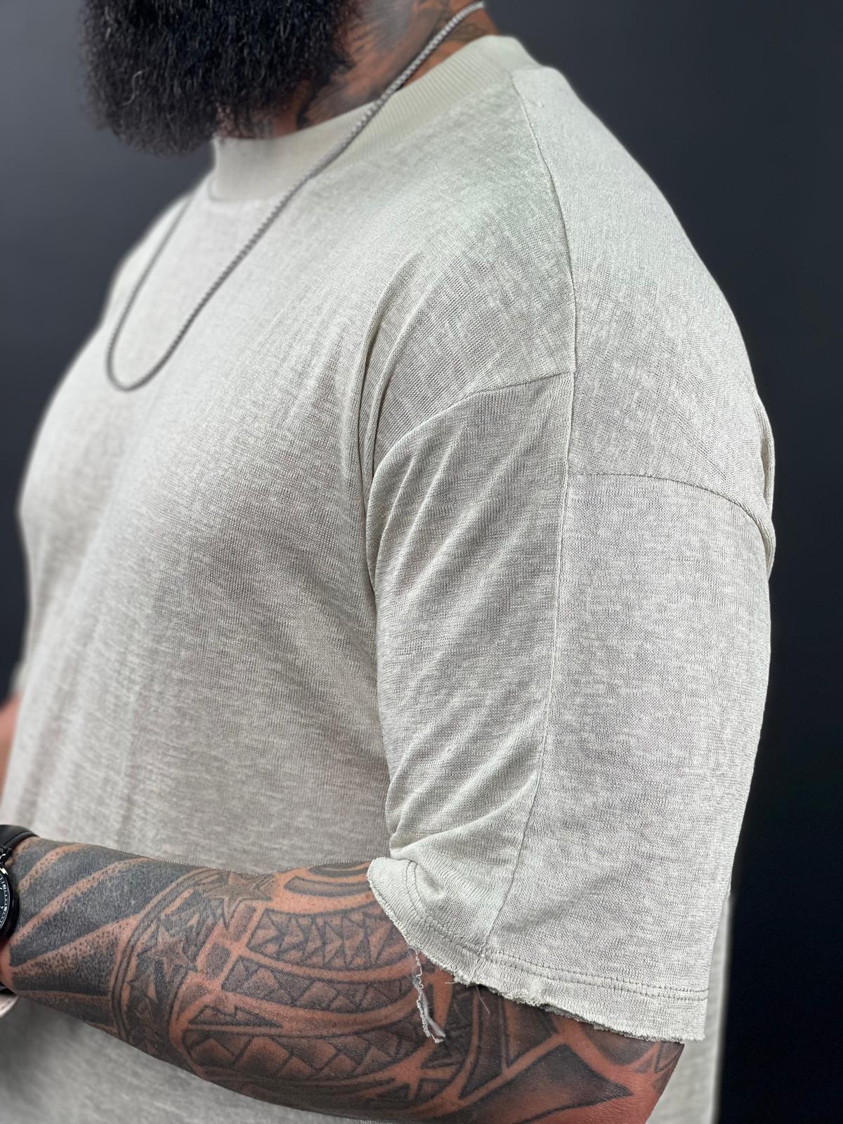 Oversized Turtleneck Shirt - Mielo Fabric