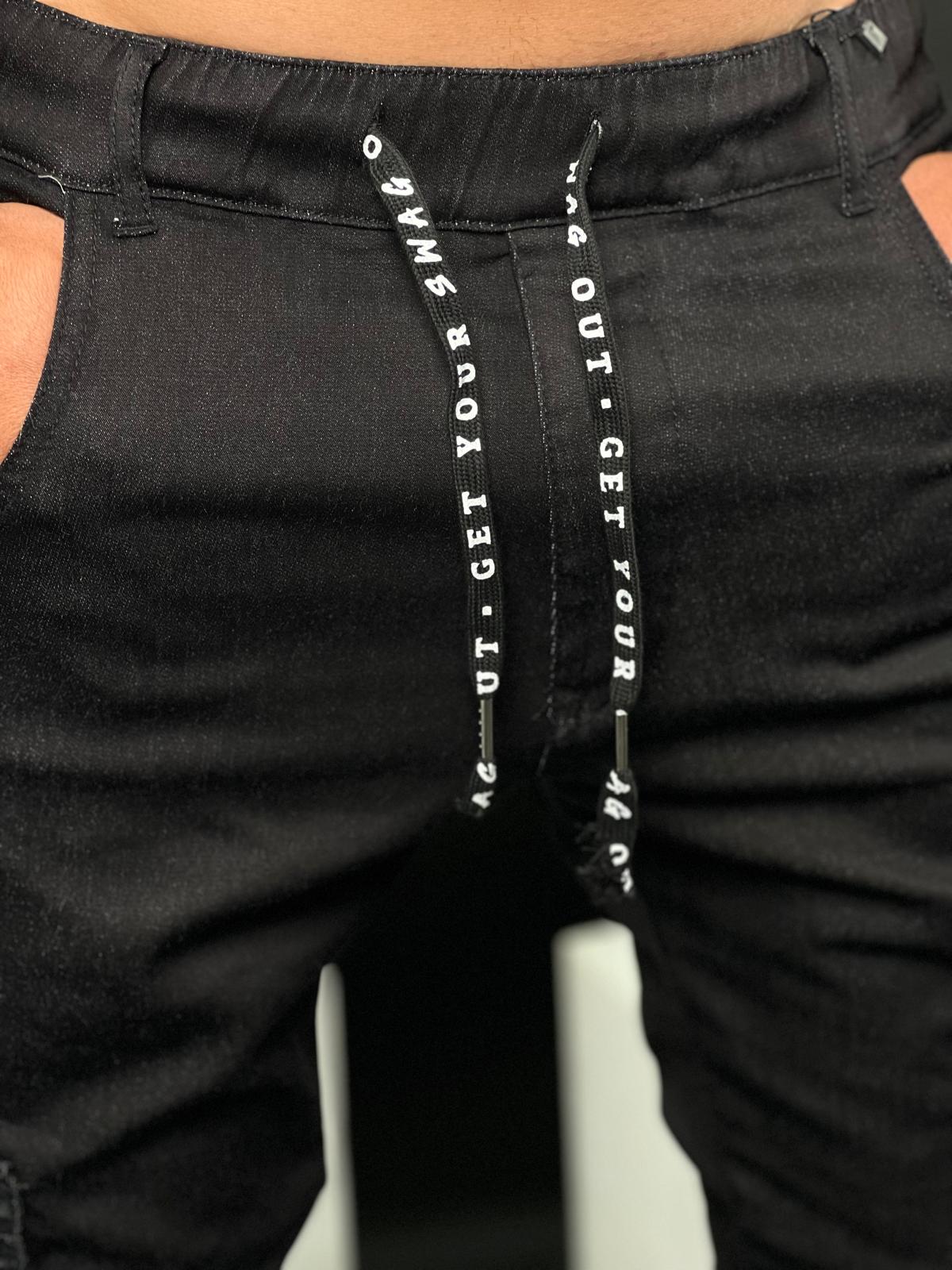 SC-69 Denim Cargo Joggers – Ultimate Streetwear Fit