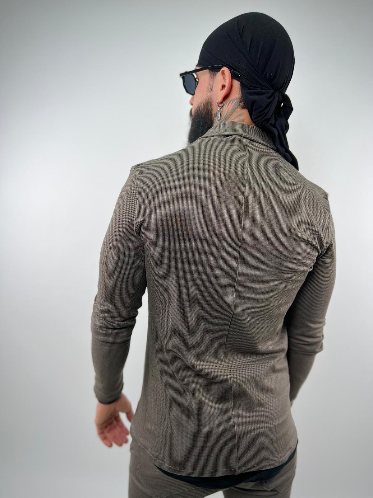 Houndstooth Flex Blazer