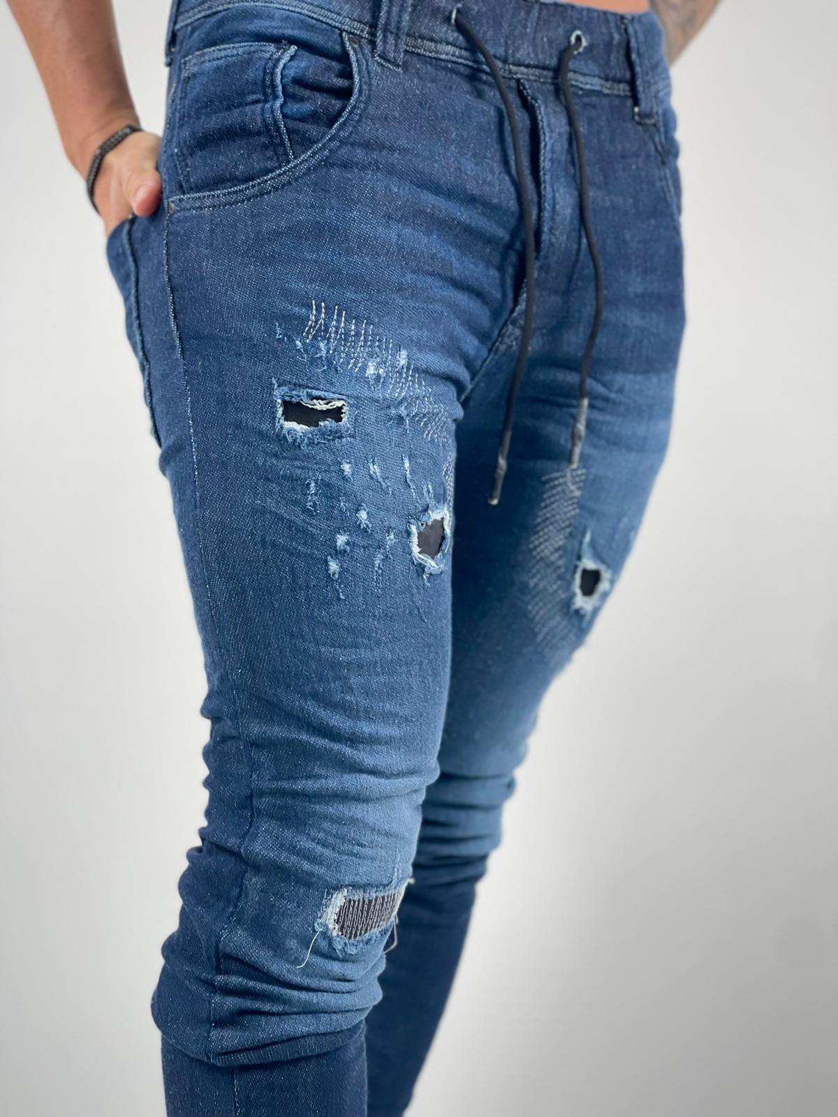 Ripped Jogger Jeans – S-191