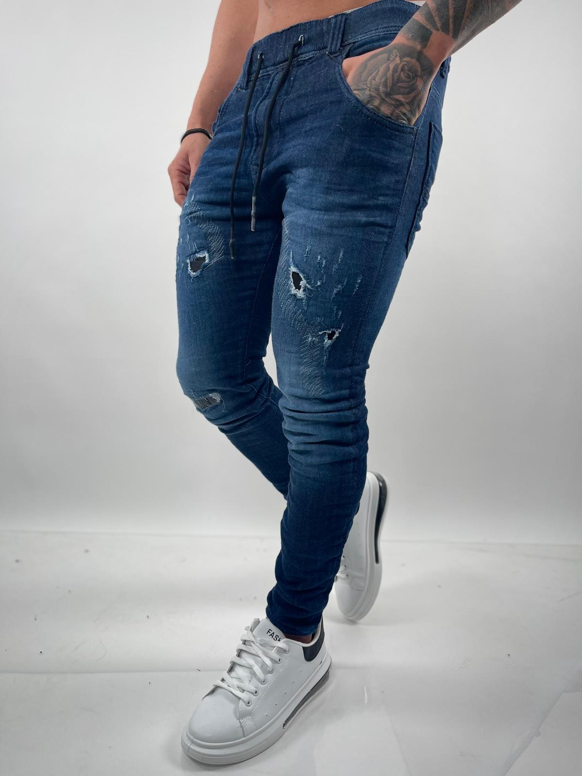 Ripped Jogger Jeans – S-191