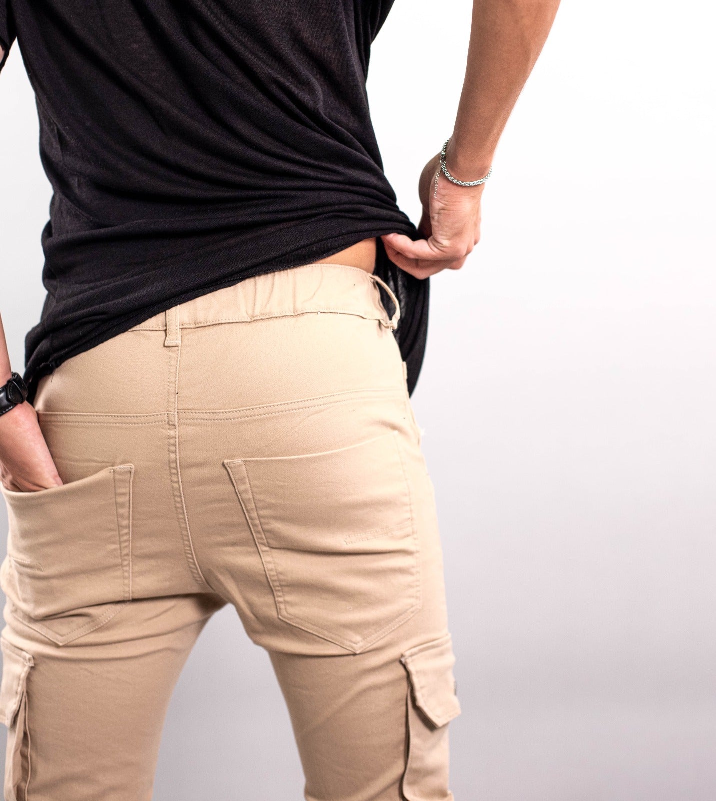 Jogger Denim Cargo Pants – EM-40