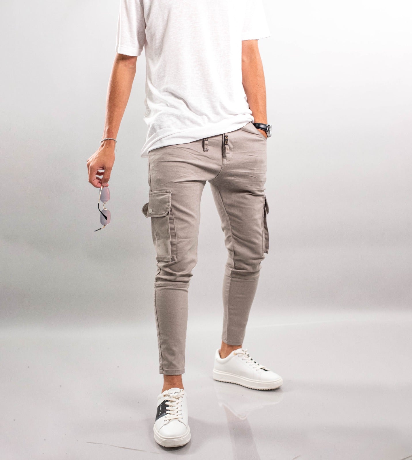 SWAG69 denim jogger cargo pants EM-40 - photo 4
