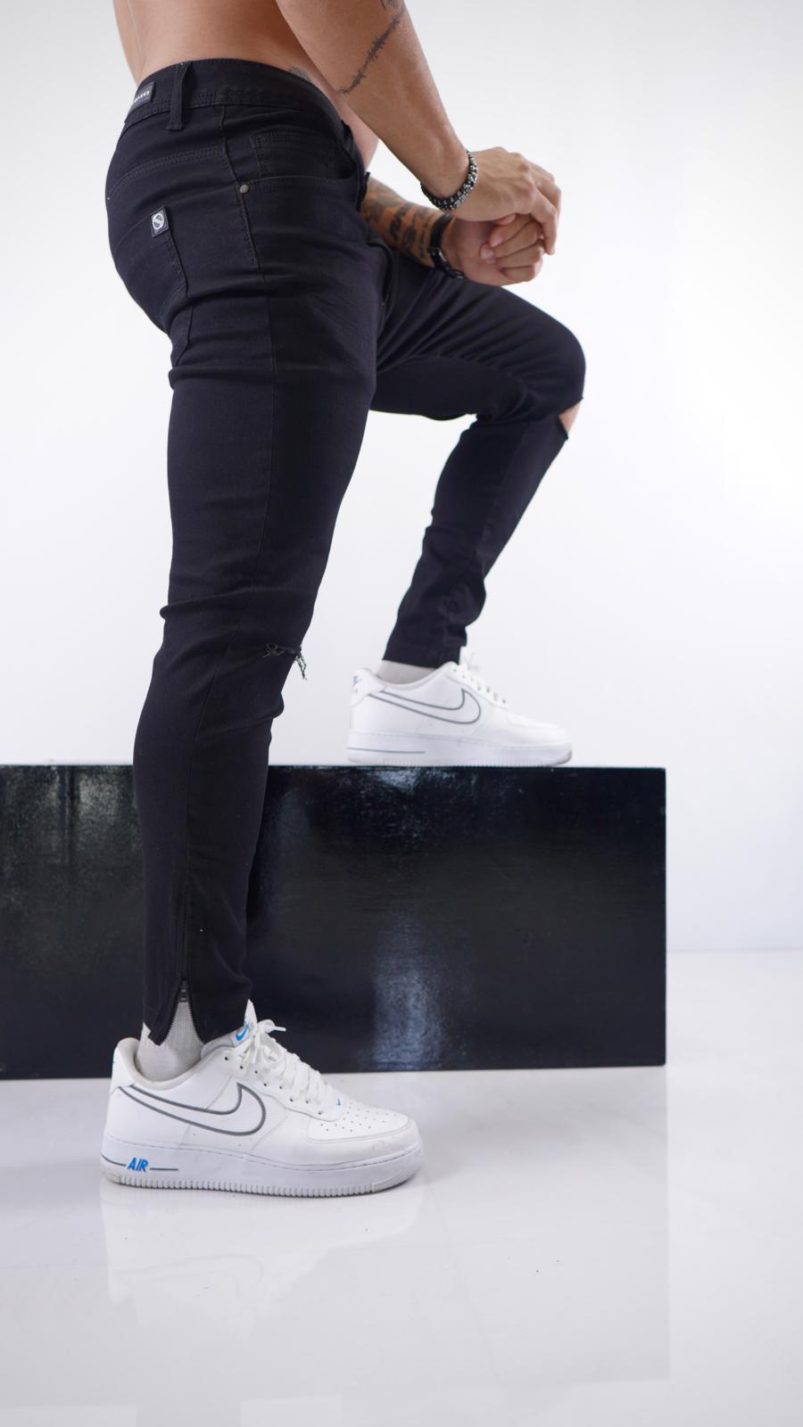 Black Skinny Fit Jeans – Model ES-1