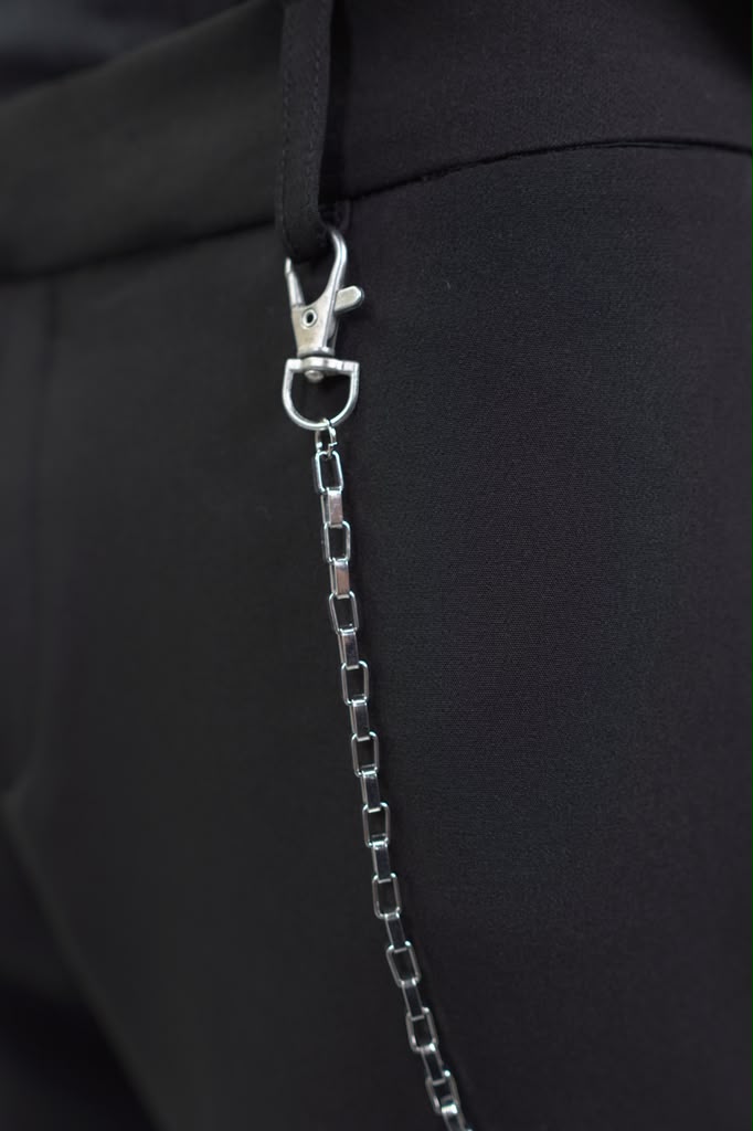 Luxury Silver Box Link Suit & Trouser Chain - Premium Men's Accessory