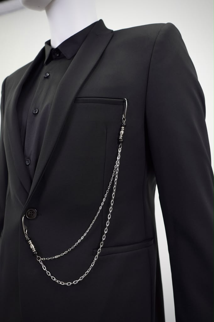 SWAG69 Luxury Hook-Clasp Beaded Suit & Trouser Chain - Designer Pocket Accessory