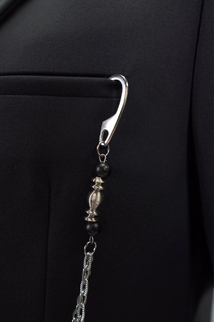 SWAG69 Luxury Hook-Clasp Beaded Suit & Trouser Chain - Designer Pocket Accessory