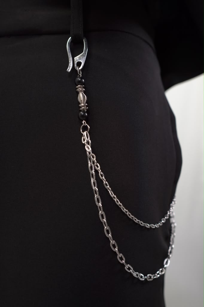 SWAG69 Luxury Hook-Clasp Beaded Suit & Trouser Chain - Designer Pocket Accessory