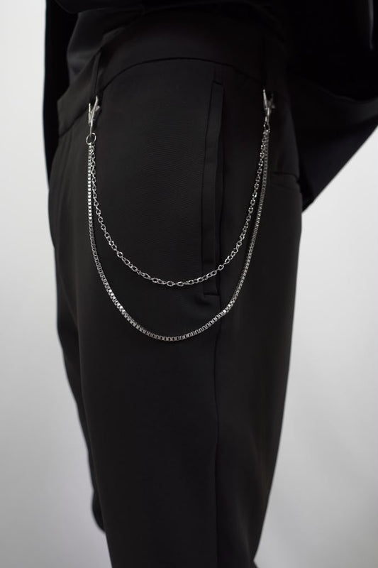 Luxury Silver Multi-Strand Suit & Trouser Chain - Premium Men's Accessory