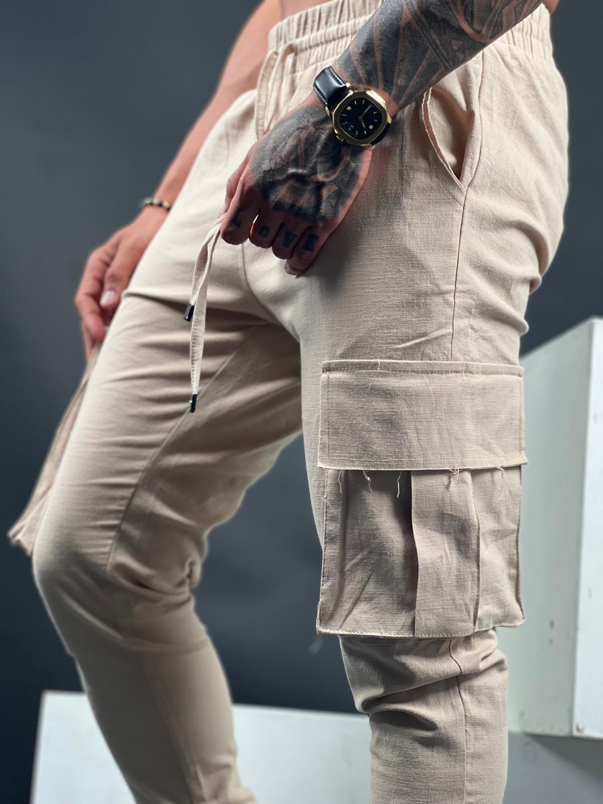 Pocket Comfort Linen Pants