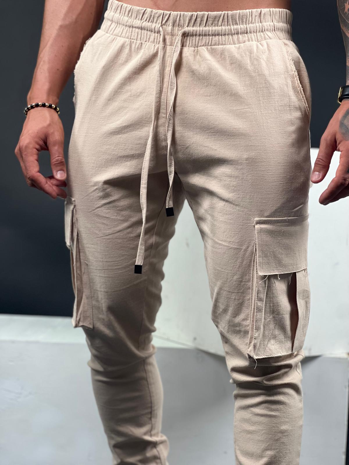 Pocket Comfort Linen Pants
