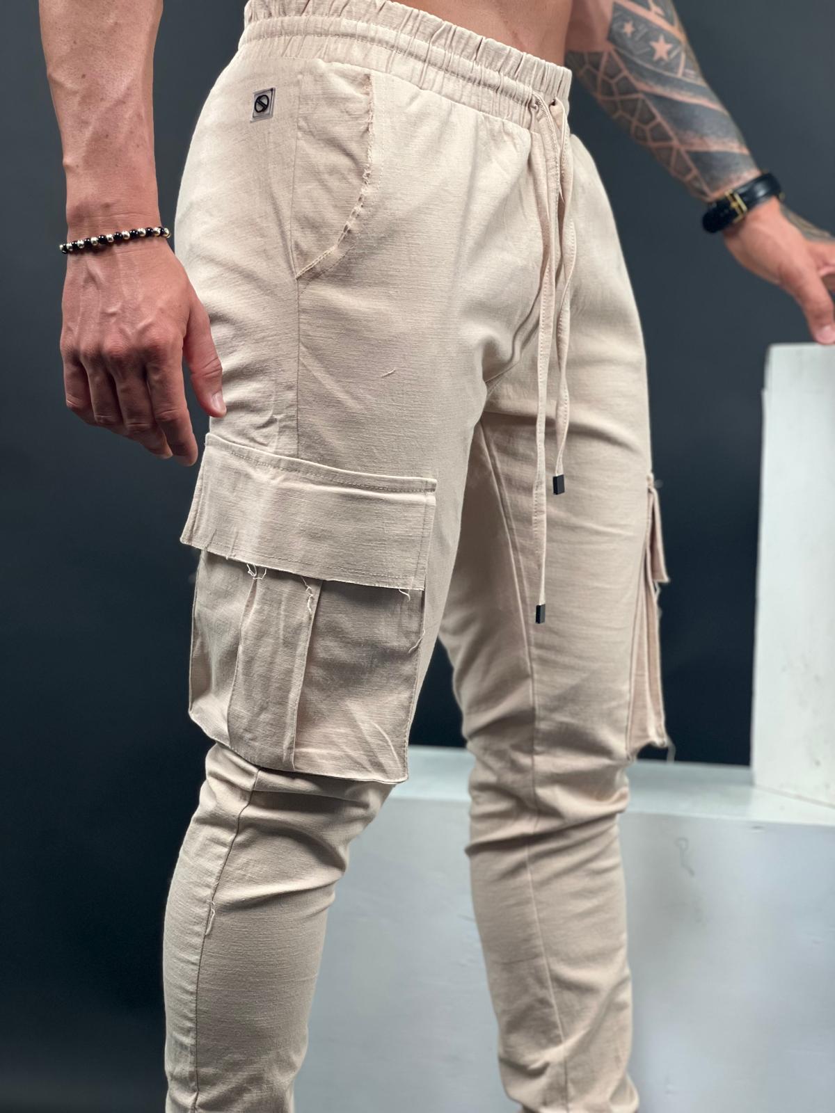 Pocket Comfort Linen Pants