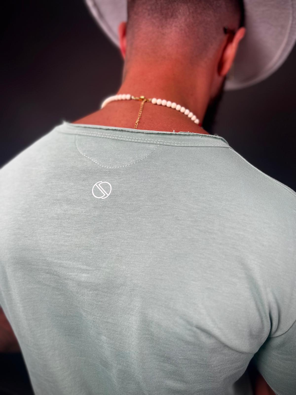 Smooth Cotton Crew Neck Shirt