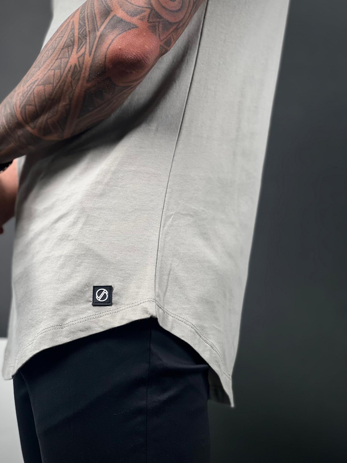 Smooth Cotton Crew Neck Shirt