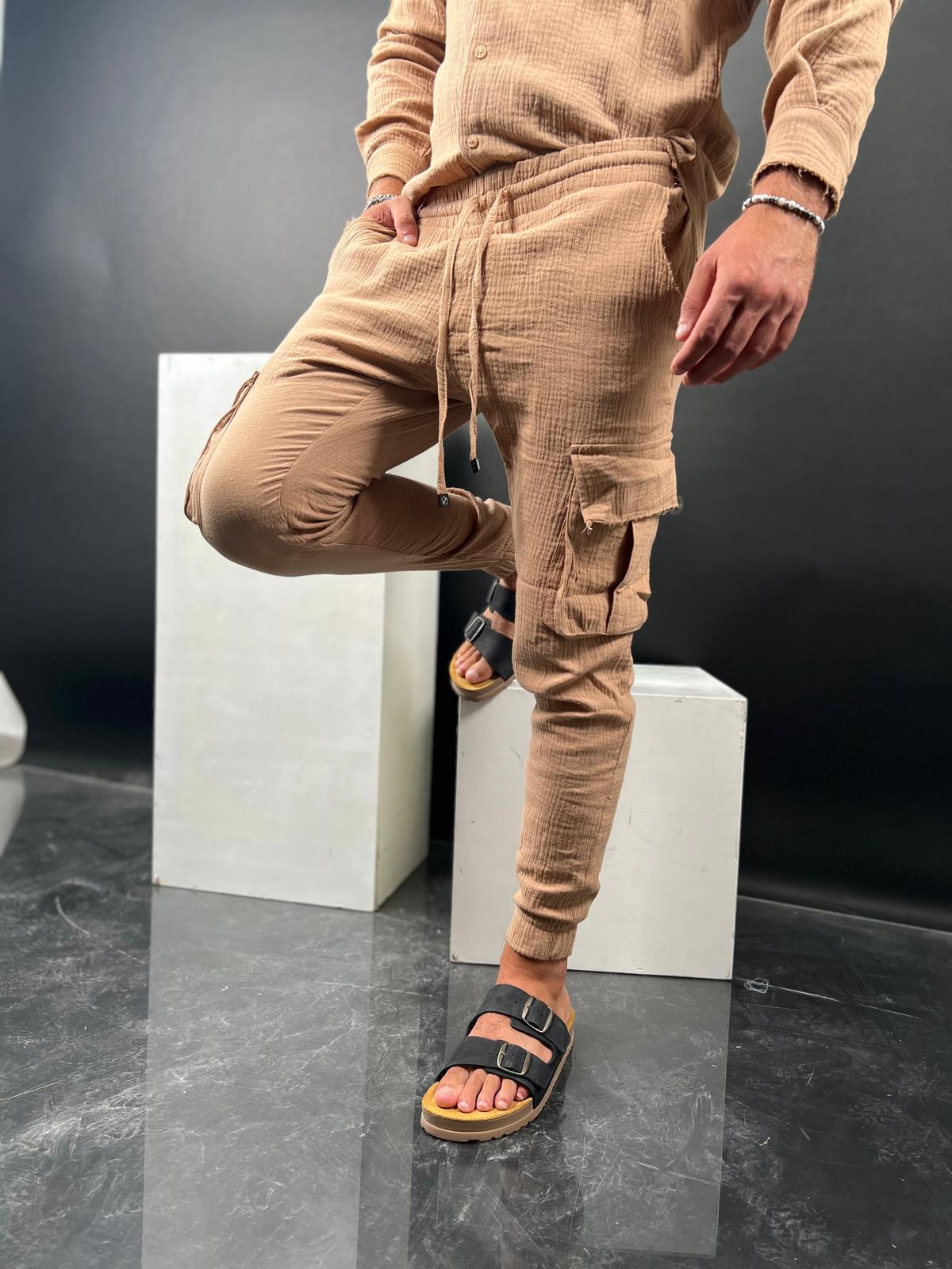 SWAG69 Soliton linen cargo pants - photo 7