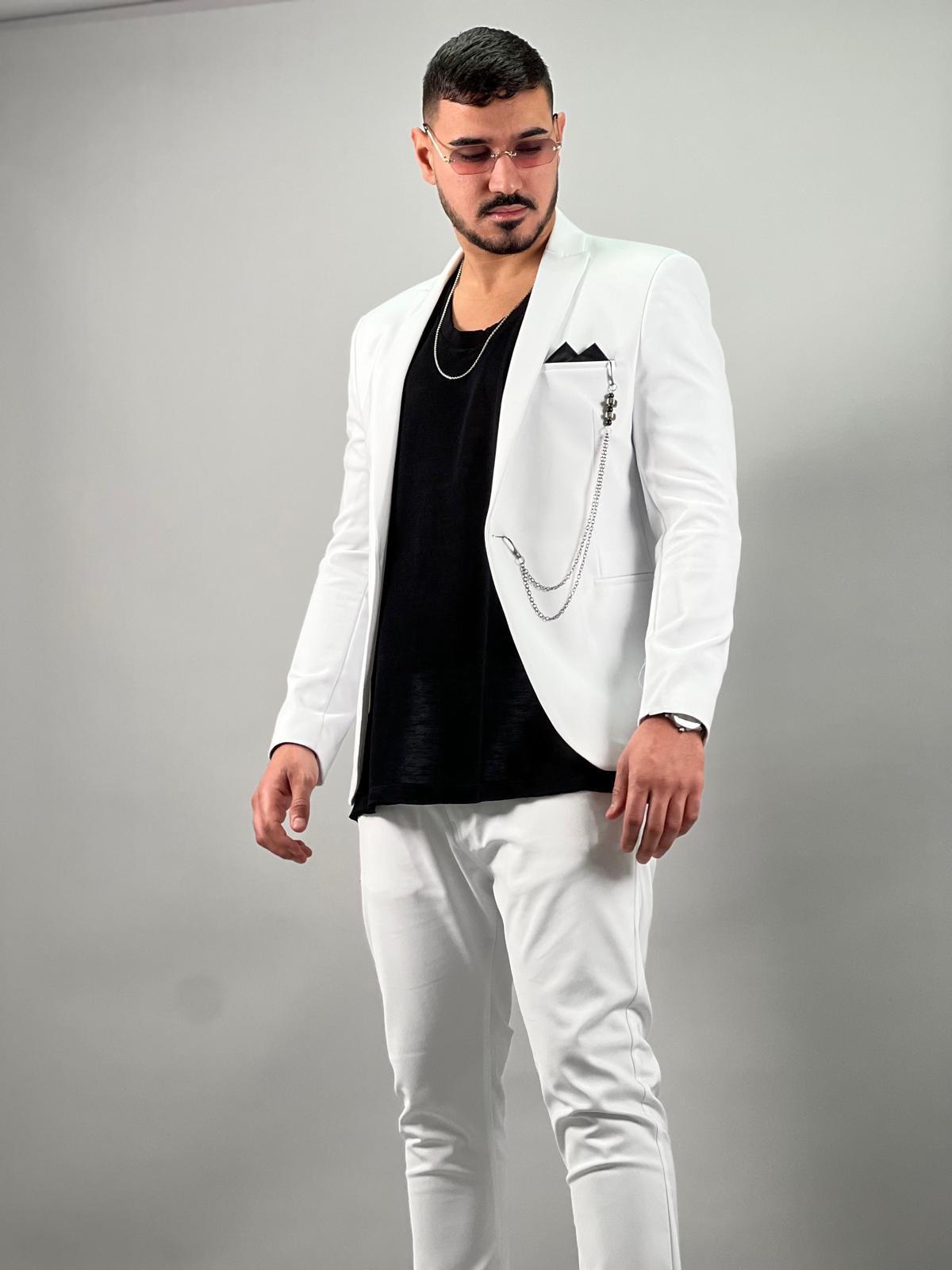 SWAG69 Groom Fit Luxe slim-fit wedding suit, photo 27