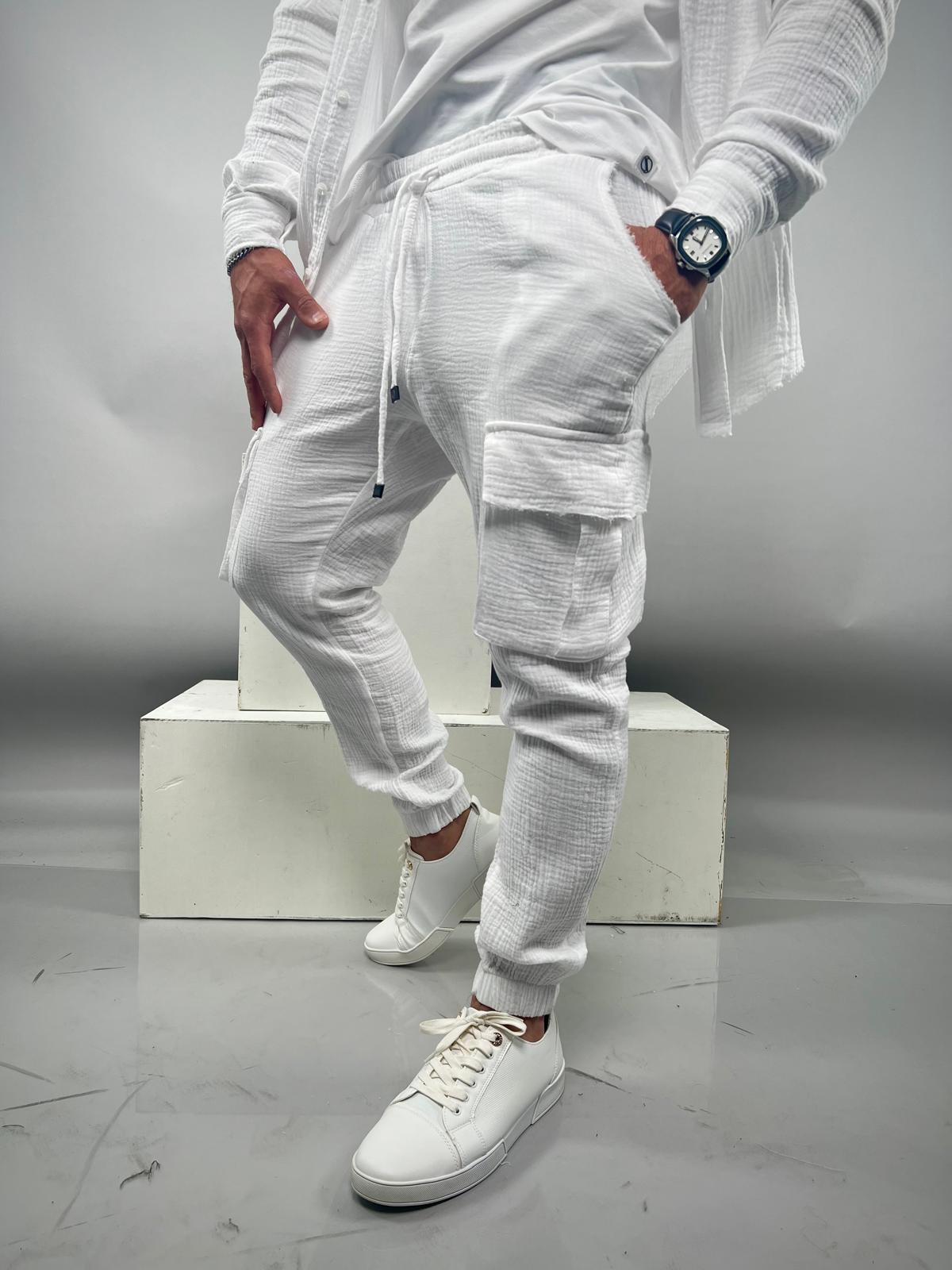 SWAG69 Soliton linen cargo pants - photo 23